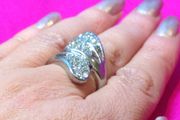 Vintage Crystal Ring