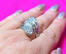 Vintage Crystal Ring