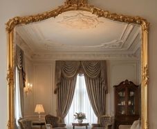 Very large mirror that can be used as an Overmantle