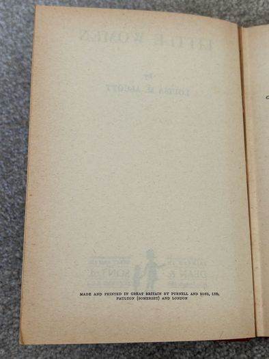 Vintage Edition of Little Women by Louisa M. Alcott