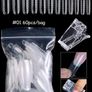 NEW Milky white Poly Gel and extension nail tips Image 3