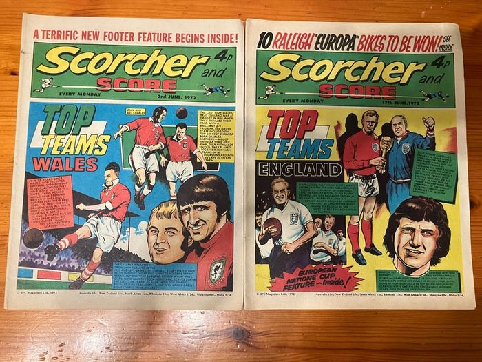Comics: 'Scorcher and Score' 1972 (21 numbers)
