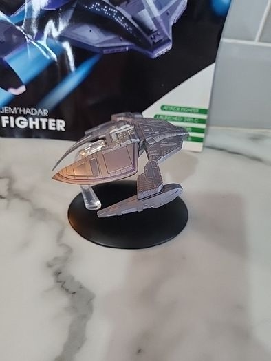 star trek eaglemoss jem hadar fighter