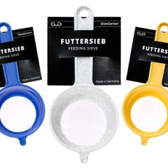 GlasGarten Feeding Sieve 300 um - Suitable for fresh and sea water safe plastic (PP) - white