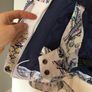 Roxy ladies winter snow ski jacket white and multi coloured logo ski jacket Image 2