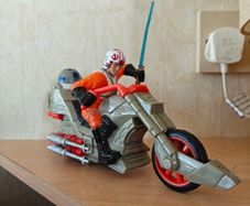 Star Wars Customs 2005 Luke Skywalker's Rebel Chopper