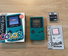 Nintendo Gameboy Color CGB-001 Color Boxed and Manual + Flash Card 4GB