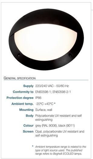 Elplast 75416 Half Moon 47w