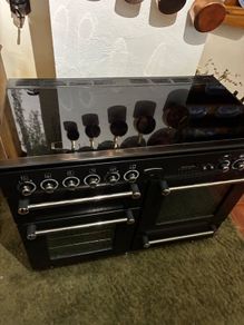 Rangemaster ceramic 110, hood and backsplash