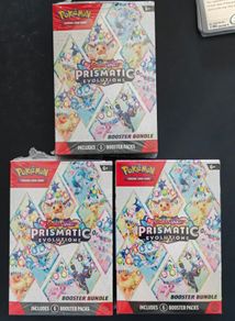Prismatic Evolutions Booster Bundles