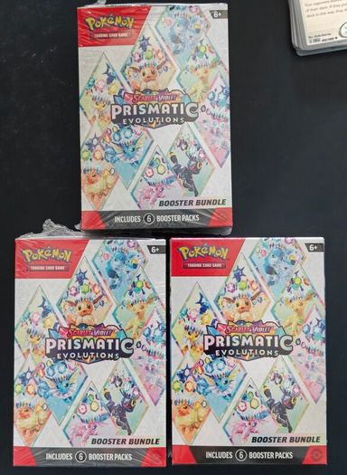 Prismatic Evolutions Booster Bundles