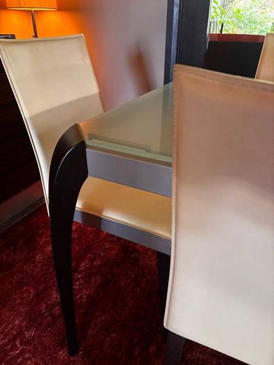 Italian Dining table and chairs