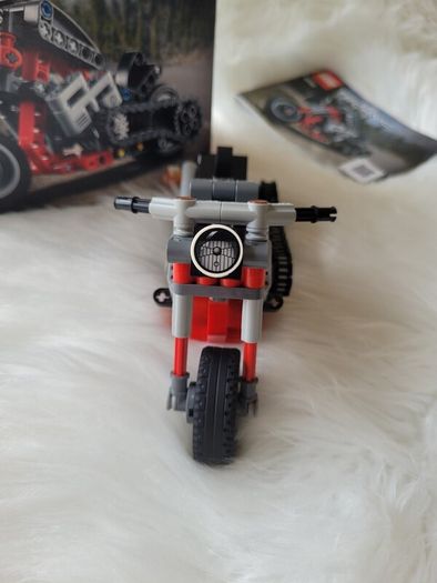 Complete Lego Technic Motorcycle 42132 Set