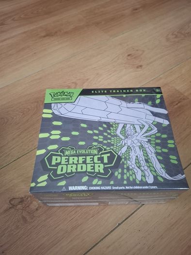 Pokemon Mega Evolution PERFECT ORDER Elite trainer box