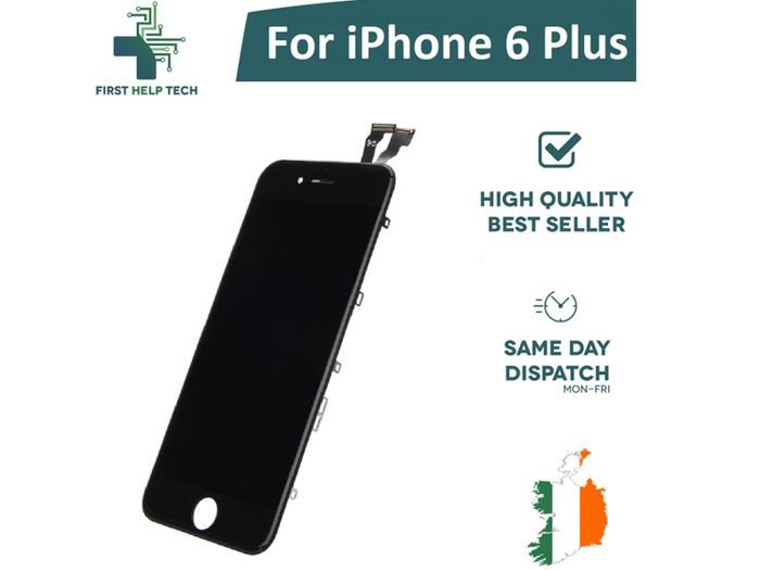For iPhone 6 + Plus 5.5" Replacement LCD Touch Screen Digitizer Assembly Black New - FHT14IPLCD