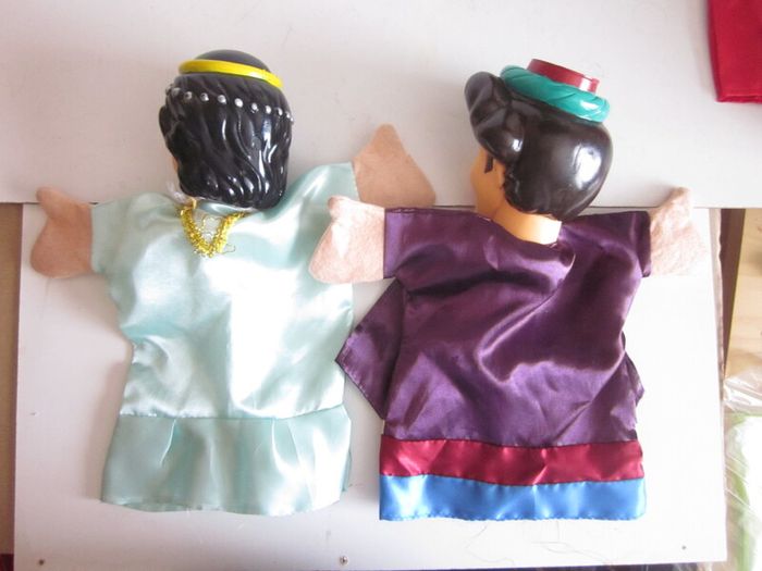 4X Disney Aladdin  Hand Puppets