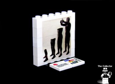 LEGO Rare The Art Of The Brick By Nathan Sawaya Lego Printed Museum Exhibit Limited Edition Promo The Legs Sculptures That Grow Into A Full Body From The Art