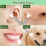VITCOCO Ear Wax Removal Kit Ear Camera 1920P HD Ear Wax Removal Tool Ear Cleaner Otoscope with 6 LED Lights, 3mm Visual Ear Scope for iPhone iPad Android Image 3