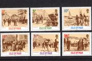 1987 Isle of Man Victorian Scenes Douglas Commemorative Stamps Mint Never Hinged (MNH)