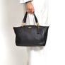 Coach Kelsie Satchel  in Pebble Leather Crossbody Bag Medium Size, colour black, cards, dust bag included. Image 2
