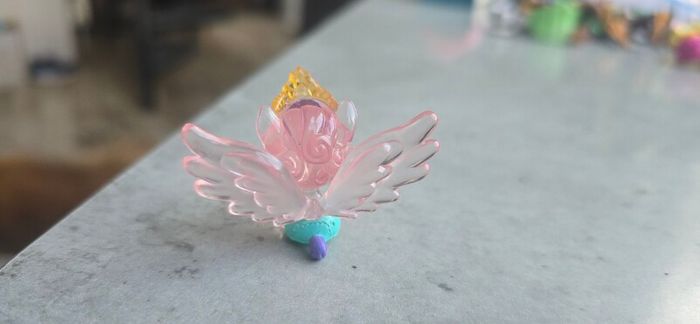 Baby Flurry HTF mini Figure clear G4 My Little Pony