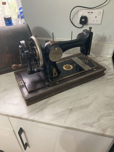 Antique Vickers singer sewing machine