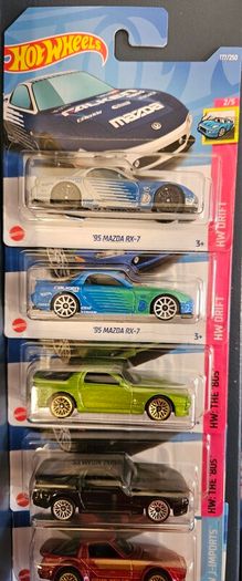 Japanese Hot Wheels Cars Mazda Nissan Toyota Subaru Honda Datsun JDM Japan