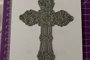 Tattered lace cross cutting die