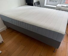 ikea lyngor bed 140cm wide 1 year old