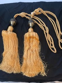 Large Moroccan curtain tie backs  2