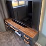 Bespoke wall hung TV console (TV and gaming gear not included) Image 2