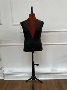 Antique Drapers male form/ dummy