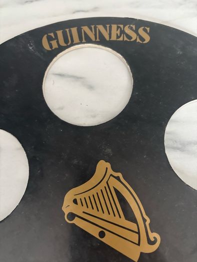 Guinness cardboard advertisement