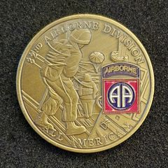 United States , 82nd airborne division, commerative coin.