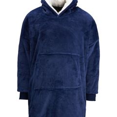Oversized Cosy Reversible Sherpa Hoodie