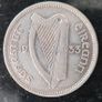 Ireland Eire 1933  Silver Shilling 1s coin Image 3