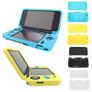 Silicone Rubber Gel Console Protective Skin Soft Case Cover Nintendo New 2DS XL Yellow Image 2