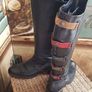 Roby & Pier Leather Designer Boots UK 4 Eur 37 Image 4