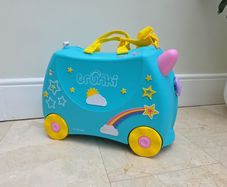 Unicorn Trunki Luggage/ Kids suitcase/ Rideon luggage