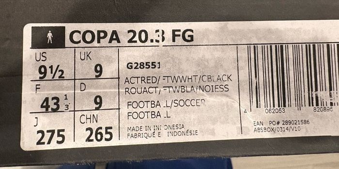 Adidas football BOOTS