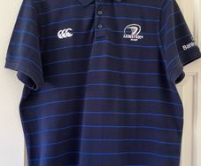 Vintage XL Leinster Rugby Polo Top 2010/11 by Canterbury
