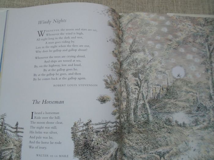 Treasury of Children's poetry, Hardback book, Gift, Children's books,