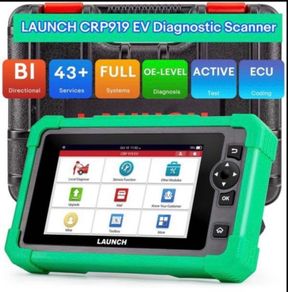 LAUNCH CRP919EV diagnostic tool for electric vehicles 2 years free updates  No offers below the asking price   https://youtu.be/qZlbTxTA6ho  400euro   Supports 120+ Electric Vehicle/New engry car models Supports Battery Pack detection Supports full system