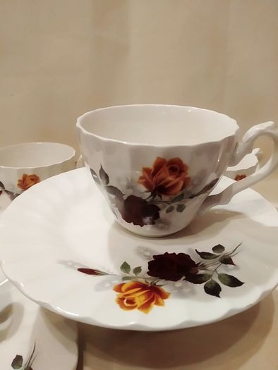 Vintage Myott Meakin 1982 Staffordshire England cups and plates