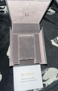 Bulova Watch gift Box