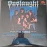 Onslaught The Force 1986 UK First Press No Barcode Image 2