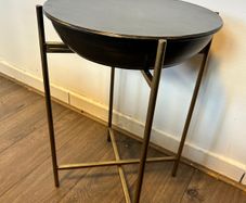 Side table with storage