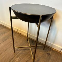 Side table with storage