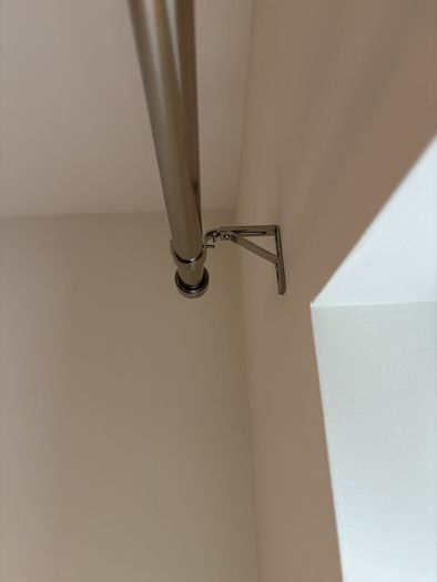 Chrome Curtail Rail