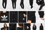 Adidas Black Tracksuit Set  Sweatshirt &amp; Joggers